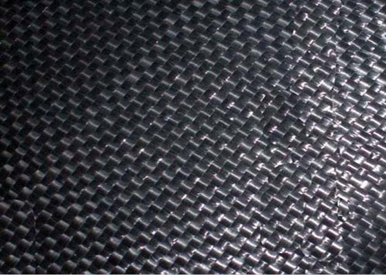 الصين النسيج جيوتكستايل استقرار النسيج البلاستيكية المنسوجة التكسية عرض 1M-8M اللون الأسود المزود