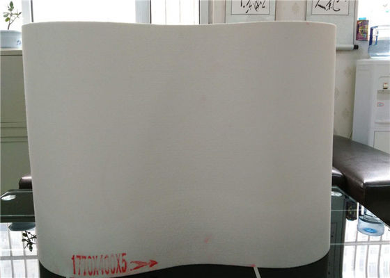 الصين الألياف الاصطناعية البطارية لصق حزام 5MM سمك اللون الأبيض المنسوجة هيكل مصنع