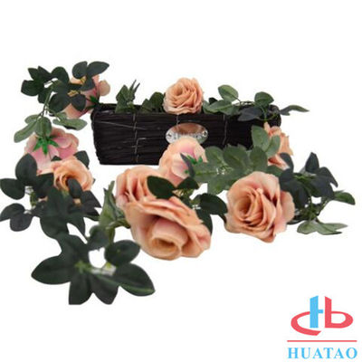 الصين الديكور اليدوية الحرير الزهور الاصطناعي روز الزفاف ريال اللمس مصنع