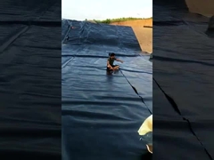 جديد مقاومة الشيخوخة Hdpe بركة بطانة Hdpe غشاء كتيمة مزدوجة السلس hdpe غشاء أرضي