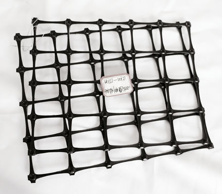 جودة  Black Geo Ground Grid Standartpark Geogrid For Paving Asphalt مصنع