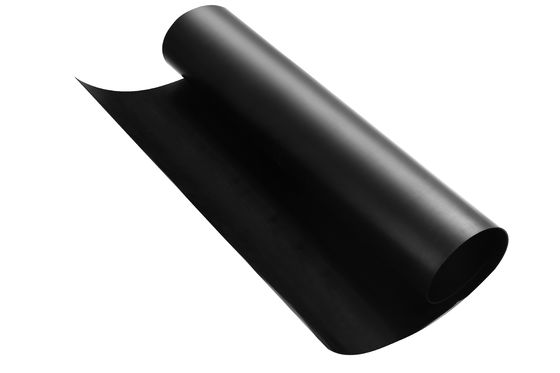 1.0mm 1.5mm 2.0mm الكربون الأسود المحتوى HDPE غشاء أرضي لمشروع مكب النفايات